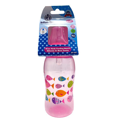 Mamadera Plástica Infan-Tec / 12 Onzas / Boca Ancha / BPA Free - Infan-Tec - Titan.com.pa - 7453079485118