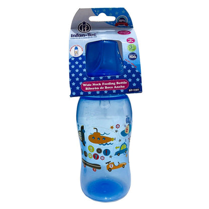 Mamadera Plástica Infan-Tec / 12 Onzas / Boca Ancha / BPA Free - Infan-Tec - Titan.com.pa - 7453079485118