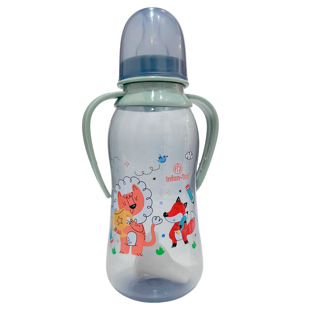 Mamadera Plástica Infan-Tec 12 Onzas / Con Asa / Surtida - Infan-Tec - Titan.com.pa - 7453095676804