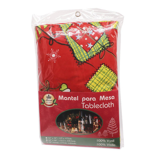 Mantel de Navidad Miró Christmas Redondo 70"
