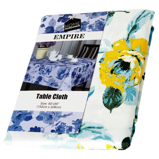Mantel Home Elegance Floreado Empire Teal 60"x 90"