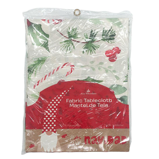 Mantel Miro Christmas Navideno Rectangula 52" X 70"