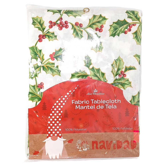 Mantel Navideño de Tela Miro Christmas 52''X70''