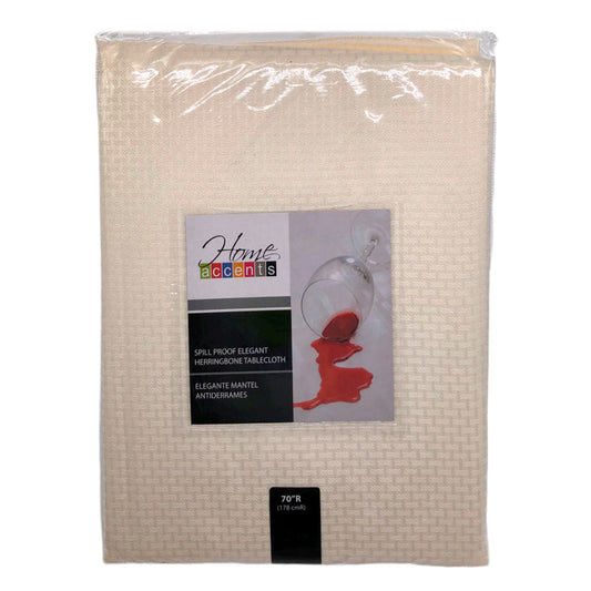 Mantel Para Mesa Home Accents 70" - Beige
