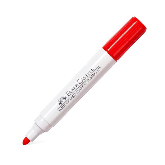 Marcador Jumbo 123 Faber Castell Para Pizarra Rojo