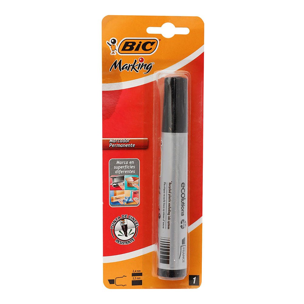 Marcador Permanente Bic 2300 Negro