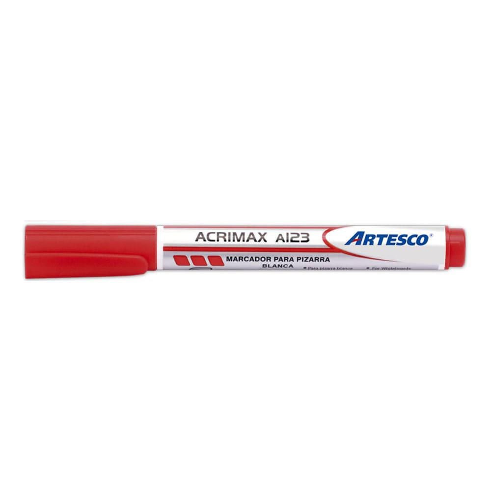 Marcador Rojo Para Tablero Artesco