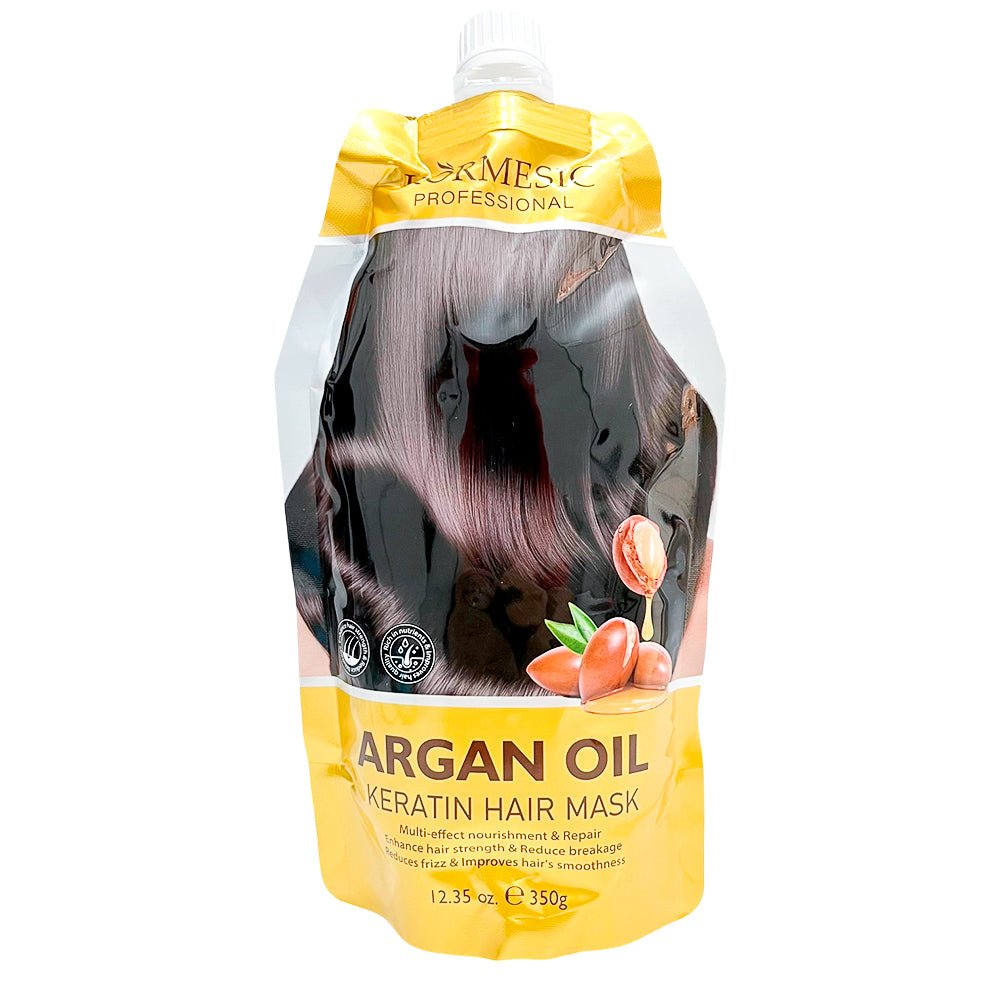 Mascarilla Capilar Multi-reparadora De Queratina Y Aceite De Argán Kormesic 12.35 Oz - Kormesic - Titan.com.pa - 6942349766077