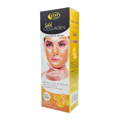 Mascarilla Facial Gold Collagen Stay Beautiful 120 G - Stay Beautiful - Titan.com.pa - 7592701111855