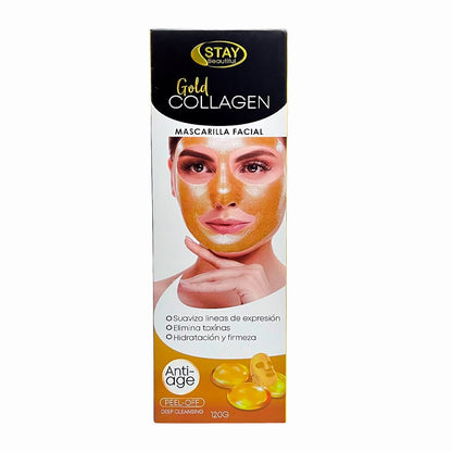 Mascarilla Facial Gold Collagen Stay Beautiful 120 G - Stay Beautiful - Titan.com.pa - 7592701111855