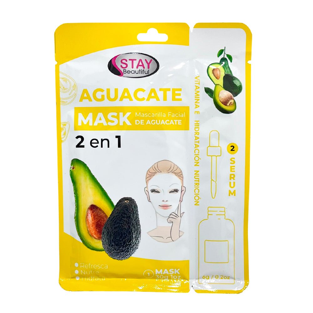Mascarilla Facial Stay Beatiful de Aguacate - Stay Beautiful - Titan.com.pa - 7592701100040