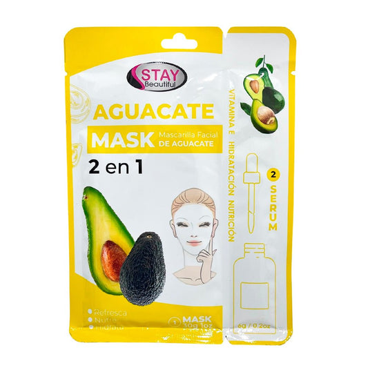 Mascarilla Facial Stay Beatiful de Aguacate - Stay Beautiful - Titan.com.pa - 7592701100040