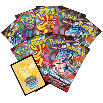 ME04 Mega Evol Pokémon Chaos Rising / Elite Trainer Box - Pokemon - Titan.com.pa - 196214154117