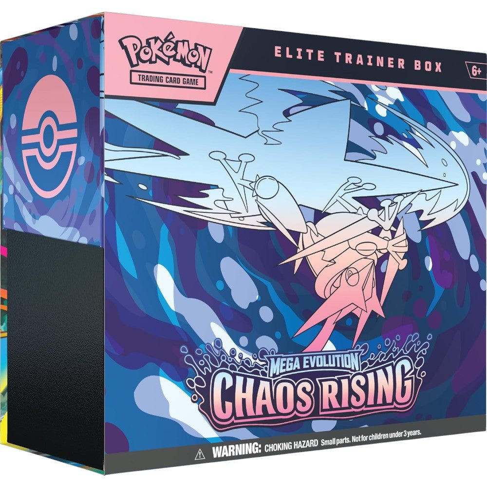 ME04 Mega Evol Pokémon Chaos Rising / Elite Trainer Box - Pokemon - Titan.com.pa - 196214154117