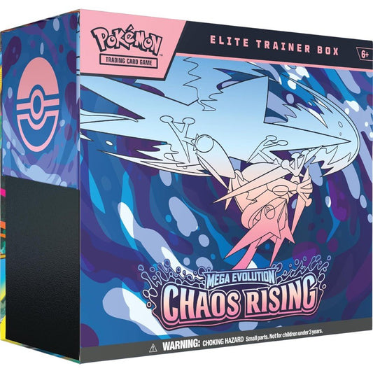 ME04 Mega Evol Pokémon Chaos Rising / Elite Trainer Box - Pokemon - Titan.com.pa - 196214154117