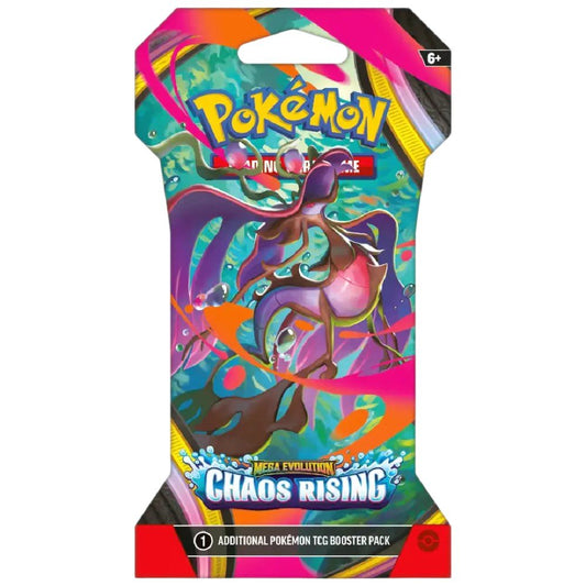 ME04 Mega Evol Pokémon Chaos Rising Sleeved Booster - Pokemon - Titan.com.pa - 196214140424