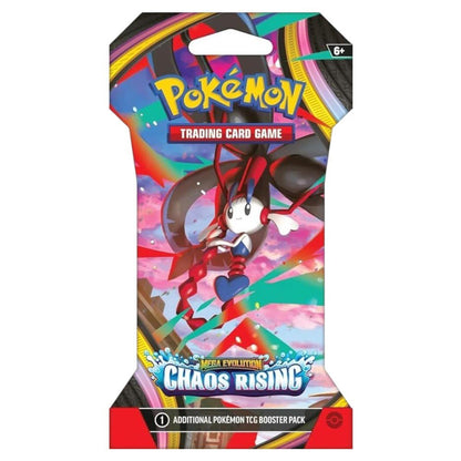 ME04 Mega Evol Pokémon Chaos Rising Sleeved Booster - Pokemon - Titan.com.pa - 196214140424