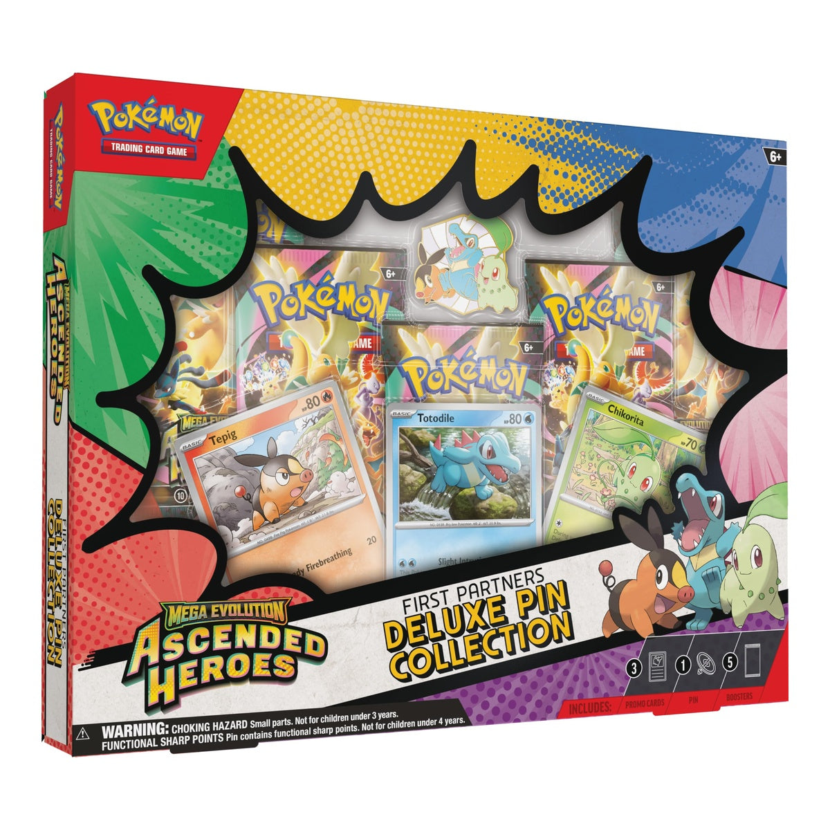 Colección Deluxe con Pin Pokémon Mega Evolución Ascended Heroes - POKEMON - 11145285