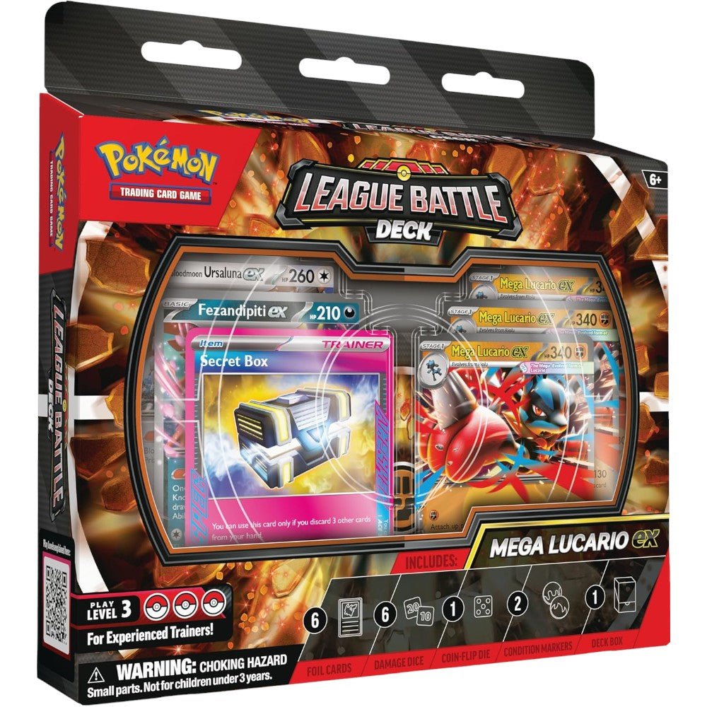 Mega Lucario Pokémon EX League Battle Deck - Pokemon - Titan.com.pa - 196214135079