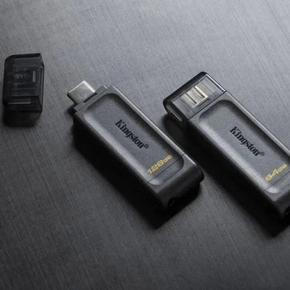 Memoria Usb Kingston 64Gb DataTraveler 70 Tipo - C - Kingston - Titan.com.pa - 740617305302