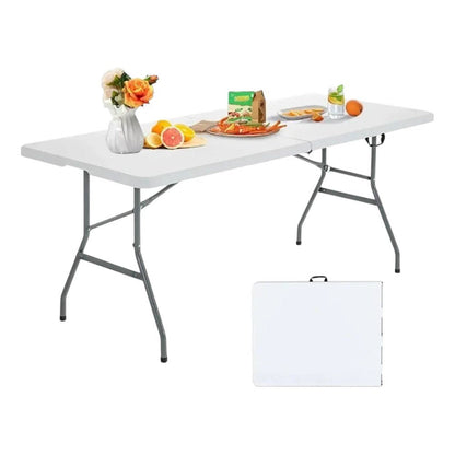 Mesa plástica 6FT BSL-C183 de 183 cm de largo.