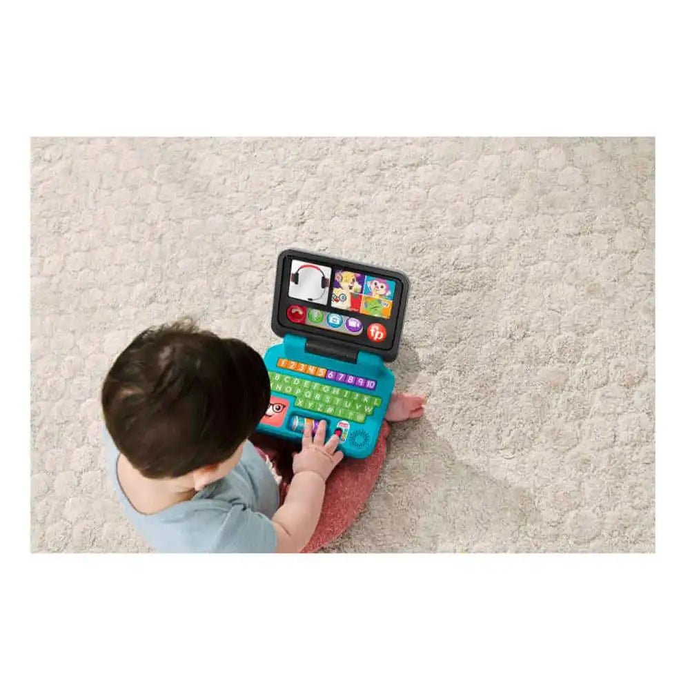 Mi Primera Laptop de Aprendizaje Fisher-Price Ríe y Aprende - Fisher Price - Titan.com.pa - 194735059775