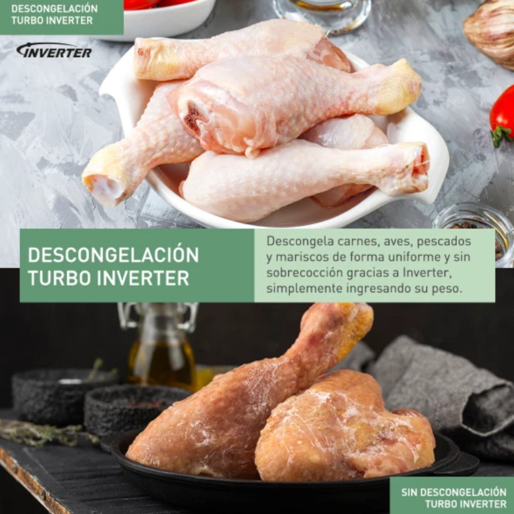 Microonda Inverter Panasonic / 27 Litros / Flat & Wide / Plateado - Panasonic - Titan.com.pa - 885170188945