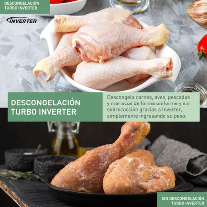 Microonda Inverter Panasonic / 27 Litros / Flat & Wide / Plateado - Panasonic - Titan.com.pa - 885170188945