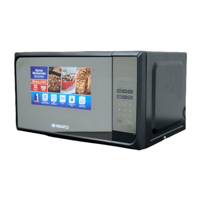 Microonda Nisato 20 Litros (0.7 pies3) / Negro - Nisato - Titan.com.pa - 112100007909