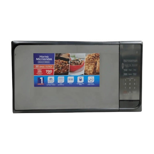 Microonda Nisato 20 Litros (0.7 pies3) / Negro - Nisato - Titan.com.pa - 112100007909