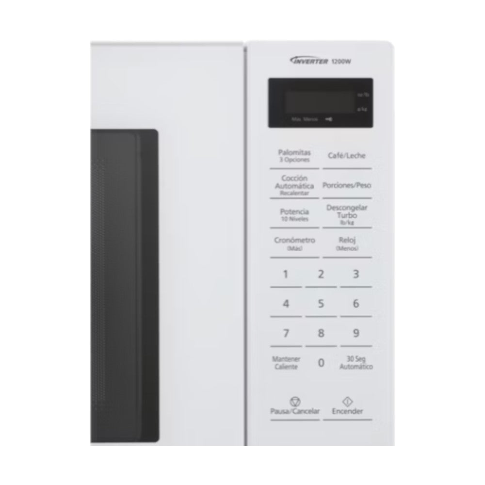 Microonda Panasonic de 1.2 Pies Cúbicos / 19 Menús Automáticos / Blanco - Panasonic - Titan.com.pa - 885170445093