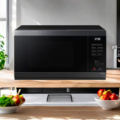Microondas 1.1 pies (32 L) / Power Defrost / Acero Inox - Negro - Samsung - Titan.com.pa - 8806095509068
