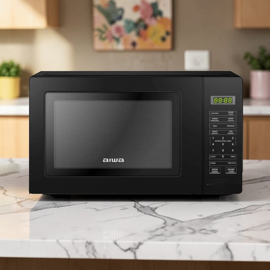 Microondas Aiwa 0.7P3 / 20Lt / Negro