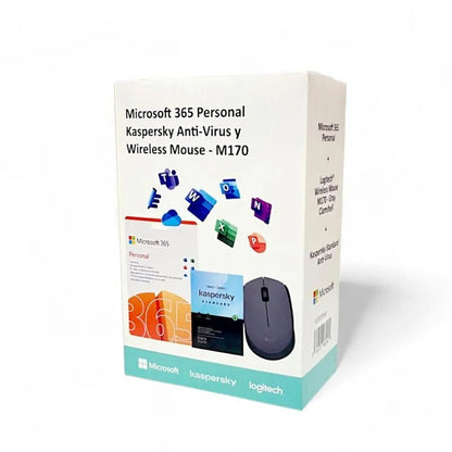 Microsoft 365 Personal + Kaspersky Standar + Mouse Logitech - MICROSOFT - Titan.com.pa - 500727962945