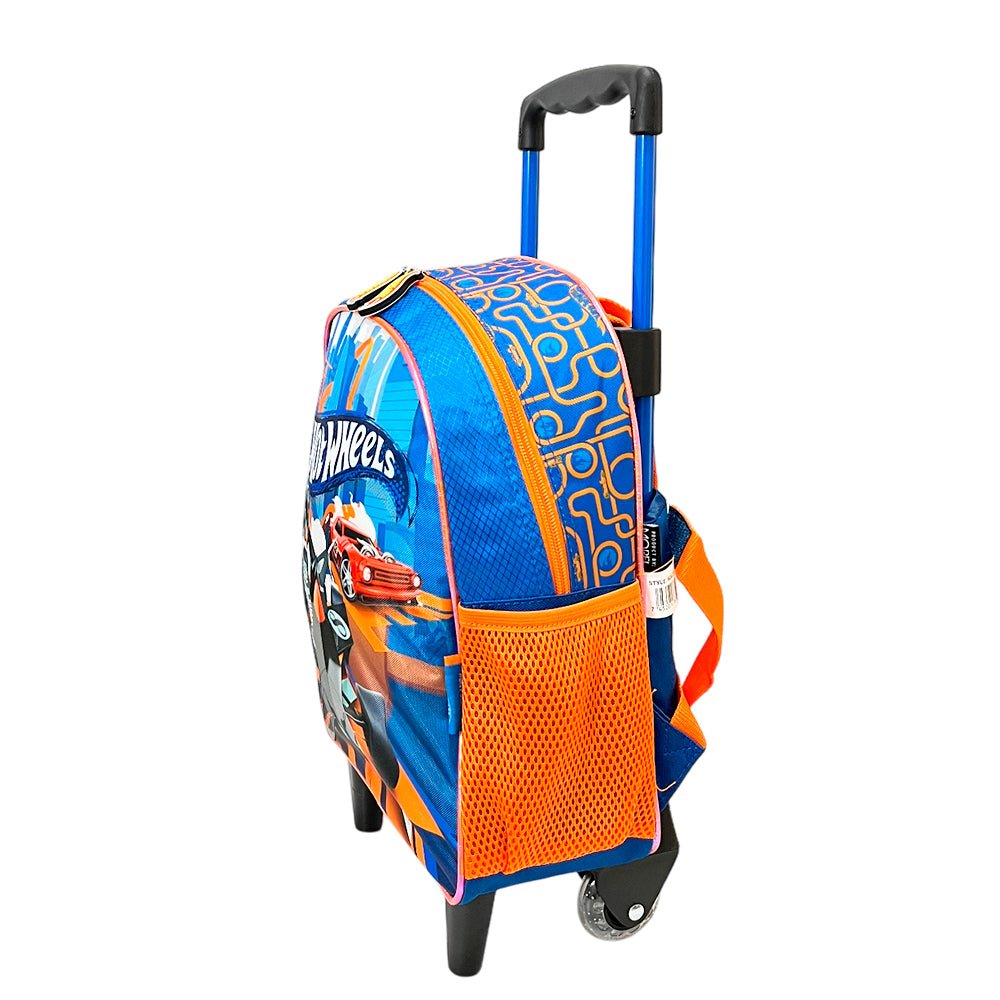 Mochila 14” Con Rueda Hot Wheels Classic - Hot Wheels - Titan.com.pa - 7450074767454