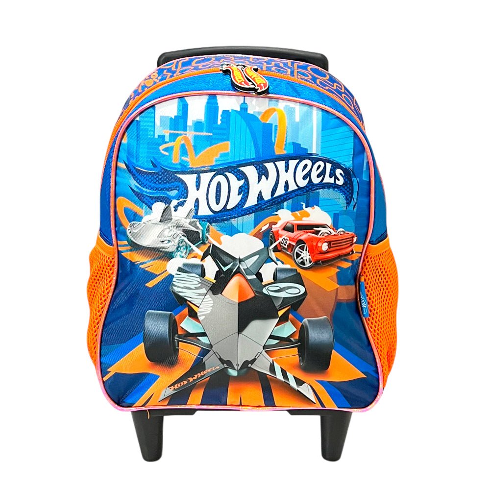 Mochila 14” Con Rueda Hot Wheels Classic - Hot Wheels - Titan.com.pa - 7450074767454