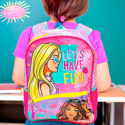 Mochila 15” Barbie Let´s Have Fun - Barbie - Titan.com.pa - 7506318473015
