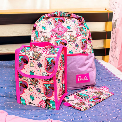 Mochila 15” Barbie Mass Lila 3 Piezas - Barbie - Titan.com.pa - 7506318483809