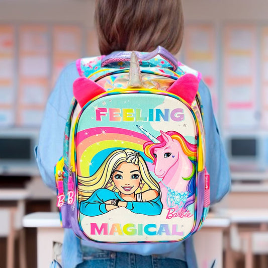 Mochila 15” Barbie Unicornio Feeling Magical - Barbie - Titan.com.pa - 7506318473299