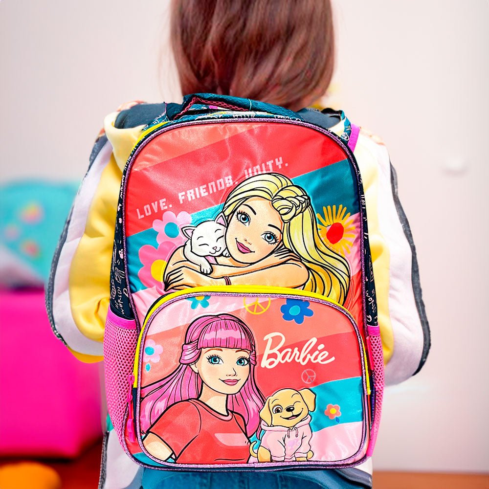 Mochila 15” Infantil Barbie/Mascota - Barbie - Titan.com.pa - 7506318473169