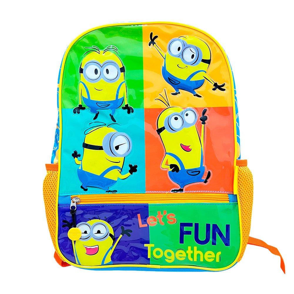 Mochila 15” Minions Let´s Fun Together - Minions - Titan.com.pa - 7506318485407