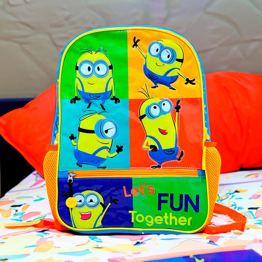 Mochila 15” Minions Let´s Fun Together - Minions - Titan.com.pa - 7506318485407