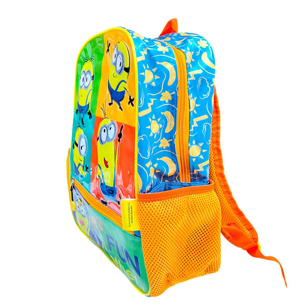 Mochila 15” Minions Let´s Fun Together - Minions - Titan.com.pa - 7506318485407