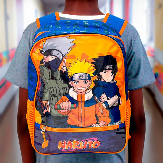 Mochila 15” Naruto/Sasuke/Kakashi - Naruto - Titan.com.pa - 7506318470595
