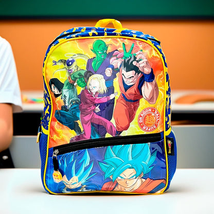 Mochila 16” Dragon Ball Super - Dragon Ball Z - Titan.com.pa - 7506318445609