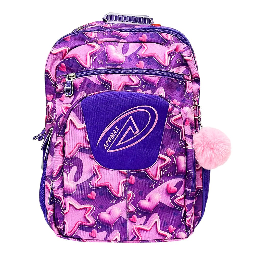 Mochila 17" Apomax Para Niña / Estampa / Surtido - Apomax - Titan.com.pa - 7450121015859