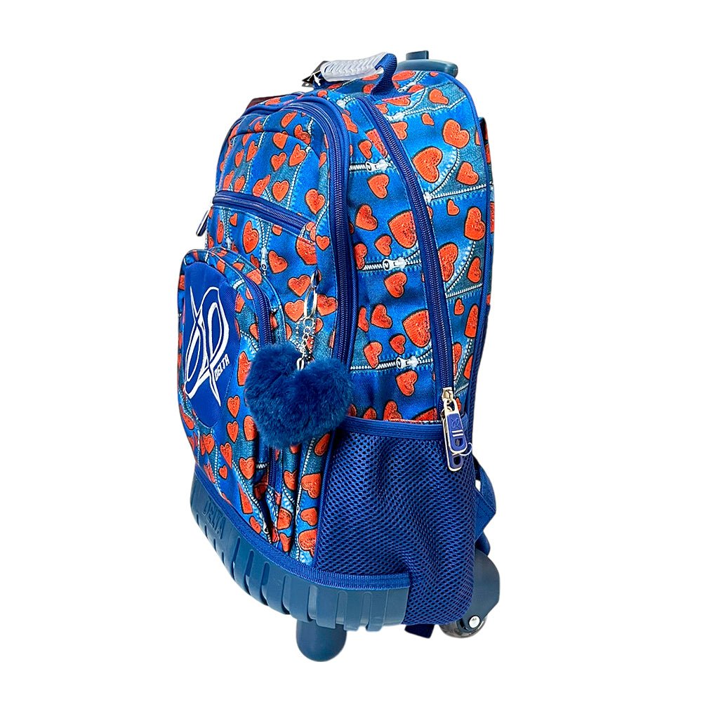 Mochila 17” C/Ruedas Delta Estampada Surtido - Niña - Delta - Titan.com.pa - 2150109263818