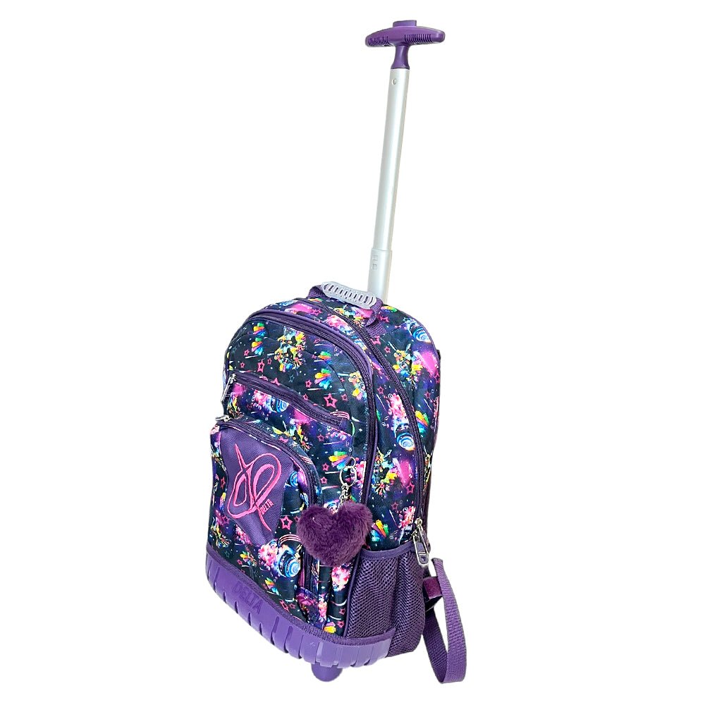 Mochila 17” C/Ruedas Delta Estampada Surtido - Niña - Delta - Titan.com.pa - 2150109263818