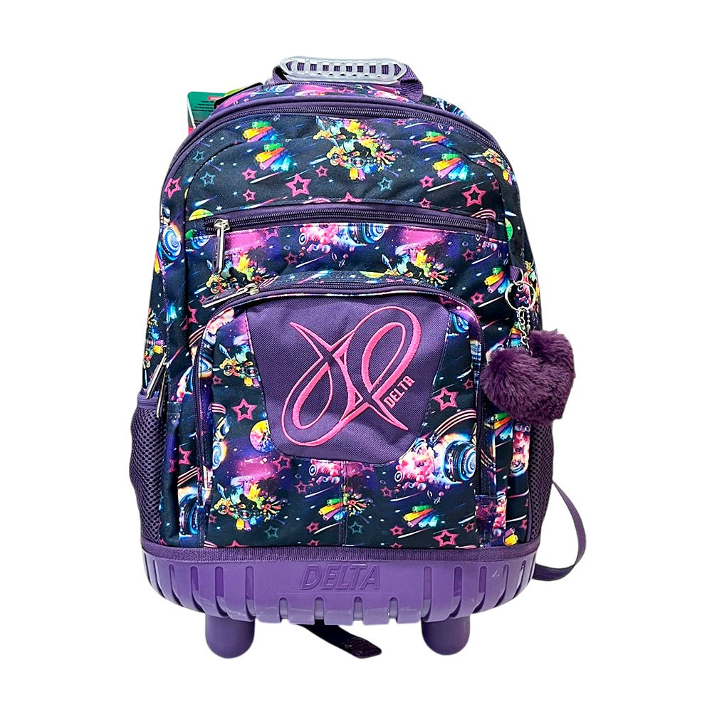 Mochila 17” C/Ruedas Delta Estampada Surtido - Niña - Delta - Titan.com.pa - 2150109263818