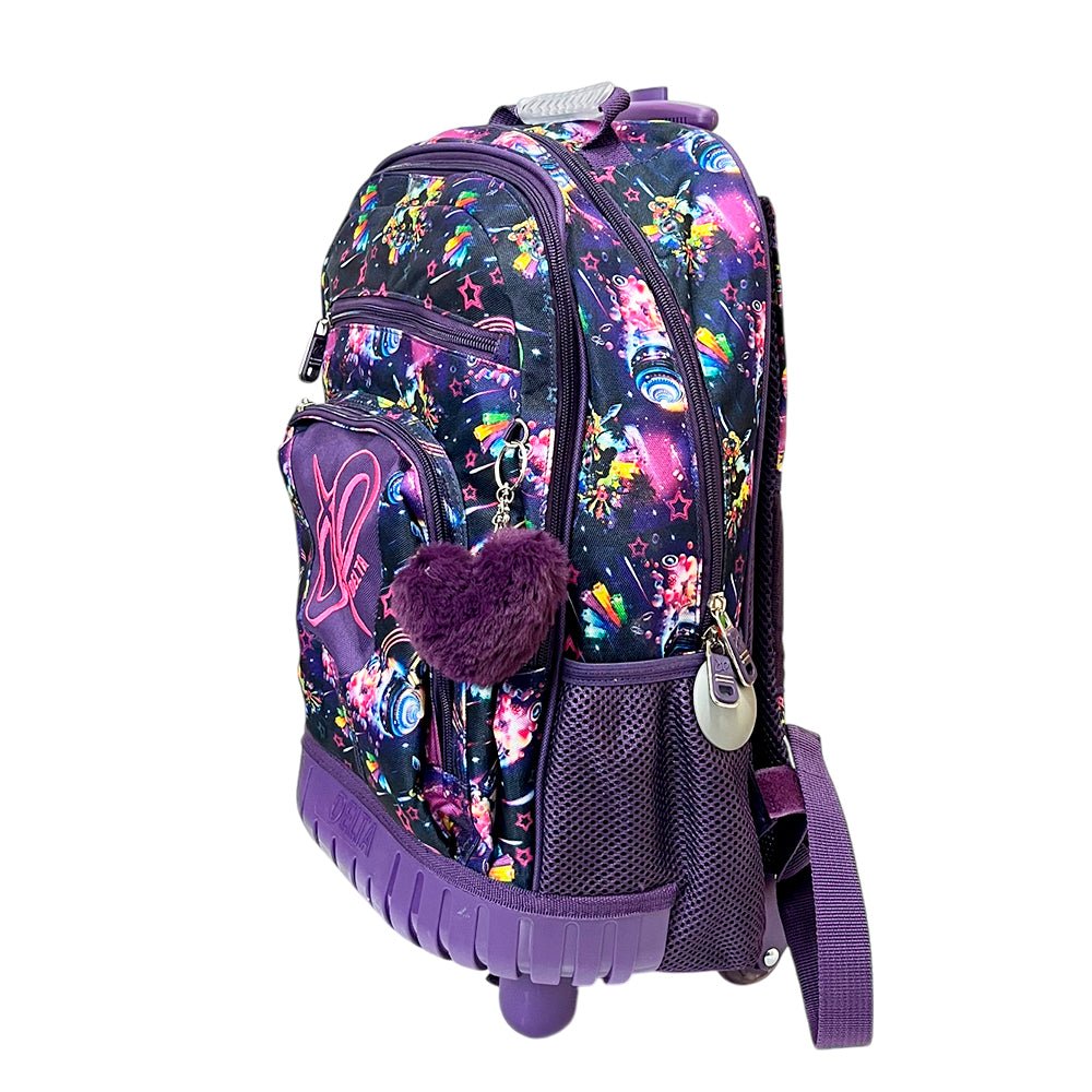 Mochila 17” C/Ruedas Delta Estampada Surtido - Niña - Delta - Titan.com.pa - 2150109263818